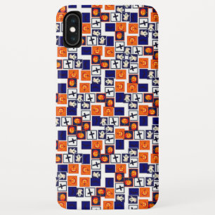 Funda Para iPhone XS Max patrón de juego temático de Halloween