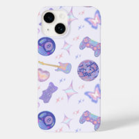 Patrón de jugador de bola de discoteca lavanda kit