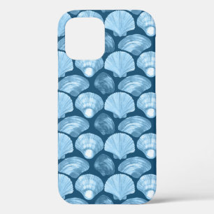 Funda Para iPhone 12 Patrón de las playas azules
