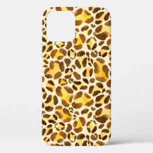 Funda Para iPhone 12 Patrón de leopardo acuático sin foco