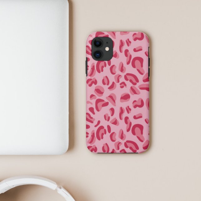 Funda De Case-Mate Para iPhone Patrón de leopardo rosa (Subido por el creador)