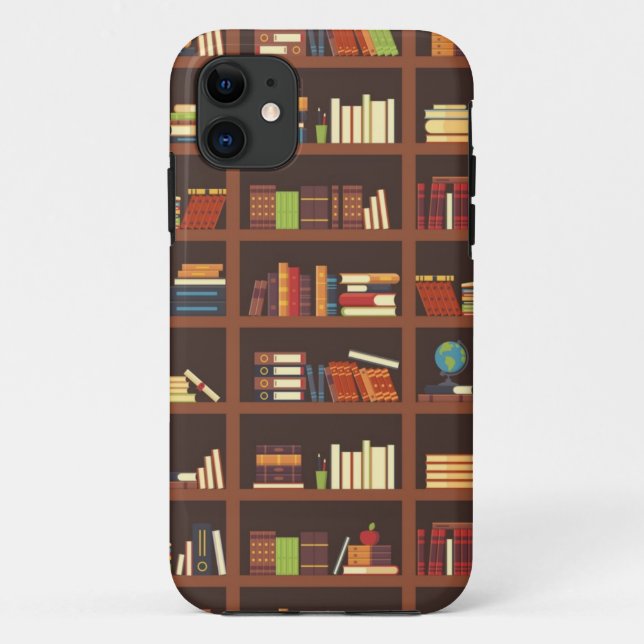 Funda De Case-Mate Para iPhone Patrón de libro (Reverso)