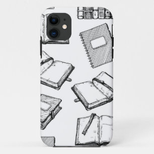 Funda Para iPhone 11 Patrón de libro