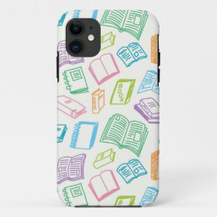 Funda Para iPhone 11 Patrón de libro