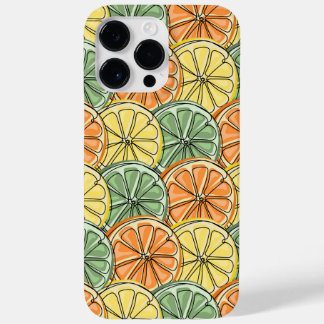 Funda Para iPhone 14 Pro Max De Case-Mate Patrón de limón vintage
