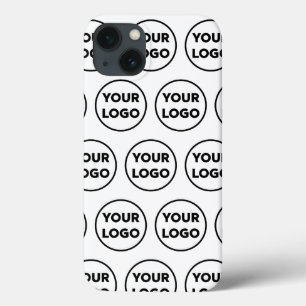 Funda Para iPhone 13 Patrón de logotipos comerciales para personalizad