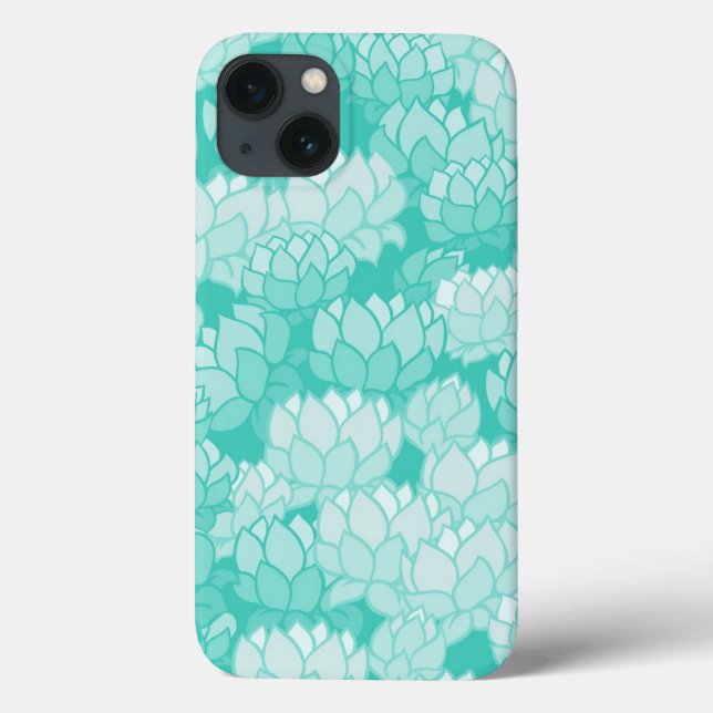 Funda De Case-Mate Para iPhone Patrón de Lotus 2 (Reverso)