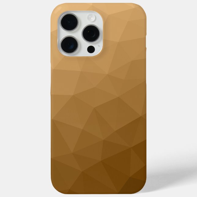 Funda De Case-Mate Para iPhone Patrón de malla geométrica de gradiente oscuro mar (Reverso )
