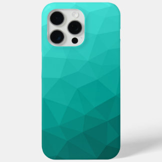 Funda Para iPhone 15 Pro Max Patrón de malla geométrica de gradiente oscuro tur