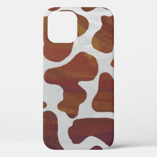 Funda Para iPhone 12 Patrón de manchas de vaca