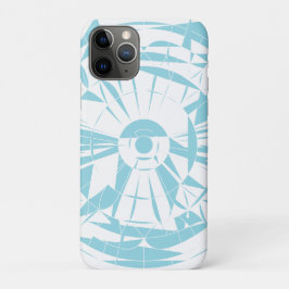 Funda Para iPhone 11 Pro Patrón de Mandala Geométrico