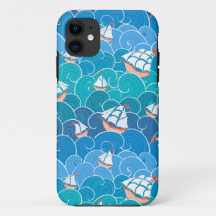 Funda Para iPhone 11 Patrón de mar rocoso