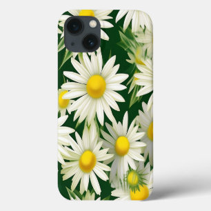 Funda Para iPhone 13 Patrón de mareas florales en negrita