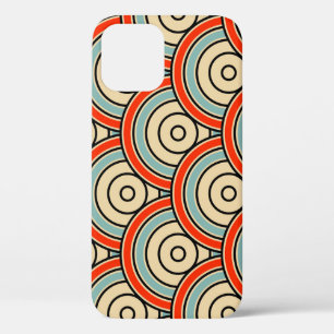 Funda Para iPhone 12 Patrón de marfil de escalas asiáticas