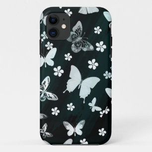 Funda Para iPhone 11 Patrón de Mariposa 14