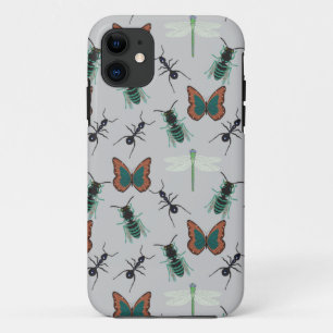 Funda Para iPhone 11 Patrón de mariposa colorida
