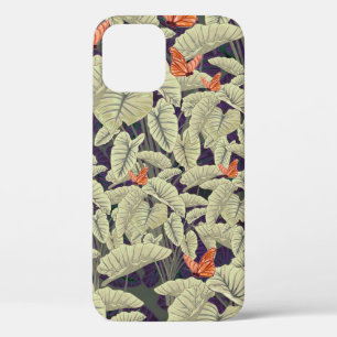 Funda Para iPhone 12 Patrón de mariposa de superficie diseñado arte apl