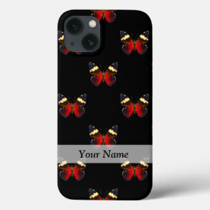 title_seo2 Patrón de mariposa roja y negra