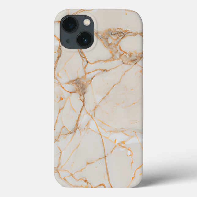 Funda De Case-Mate Para iPhone Patrón de mármol (Reverso)