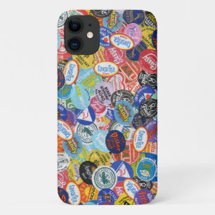 Funda Para iPhone 11 Patrón de montaje de Pegatina de frutas