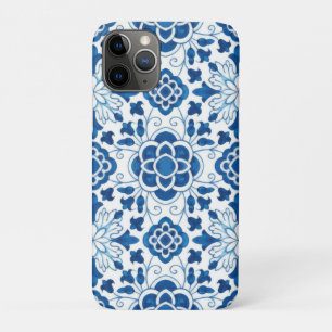 Funda Para iPhone 11 Pro Patrón de mosaico de azulejos azules portugueses v