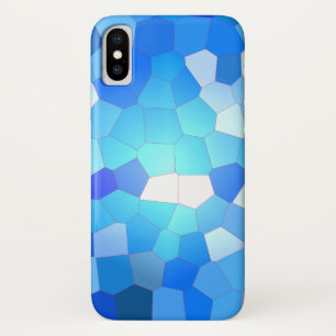 Funda Para iPhone X Patrón de mosaico del cielo azul
