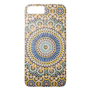 Funda Para iPhone 8 Plus/7 Plus Patrón de mosaico geométrico, Marruecos