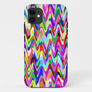 Funda Para iPhone 11 Patrón de mosaico multicolor abstracto #4