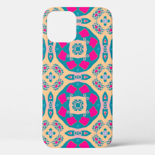 Funda Para iPhone 12 Patrón de mosaico tradicional, peruano