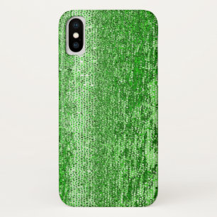 Funda Para iPhone X Patrón de mosaico verde