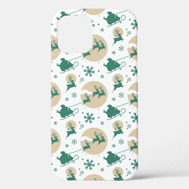 Funda De Case-Mate Para iPhone Patrón de navidades 118 (Reverso )