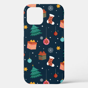 Funda Para iPhone 12 Patrón de navidades 96