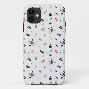 Funda Para iPhone 11 Patrón de Navidades de corte