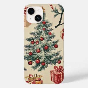 Funda Para iPhone 14 De Case-Mate Patrón de Navidades florales de Poinsettia (2)