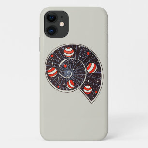 Funda Para iPhone 11 Patrón de ojos místicos - Diseño trippy psicodélic