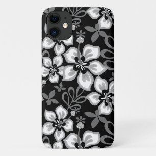 Funda Para iPhone 11 PATRÓN DE OLA DE JUNGla EN NEGRO