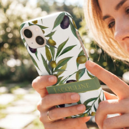 Funda Para iPhone 14 De Case-Mate Patrón de olivo de estilo francés country watercol