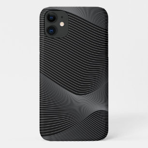 Funda Para iPhone 11 Patrón de onda de movimiento moderno, simple, fres