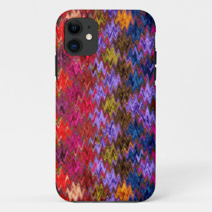 Funda Para iPhone 11 Patrón de onda mosaico colorido #5