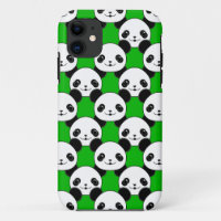 Patrón de oso Kawaii Panda