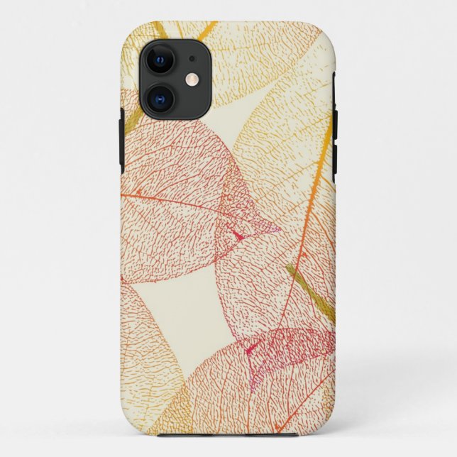 Funda De Case-Mate Para iPhone Patrón de otoño (Reverso)