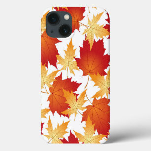Funda Para iPhone 13 Patrón de otoño