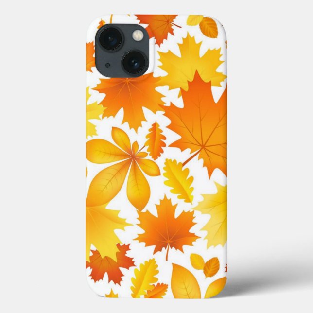 Funda De Case-Mate Para iPhone Patrón de otoño (Reverso)