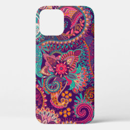 Funda Para iPhone 12 Patrón de Paisley