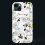 title_seo2 Patrón de pájaros Mini estuche iPad personalizado<br><div class="desc">mini funda para iPad personalizable con pasillos y diseño de flores. Hay otros colores y artículos similares disponibles.</div>