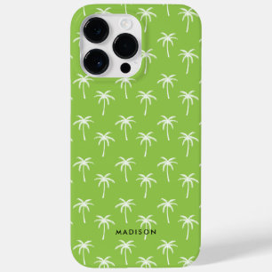 Funda Para iPhone 14 Pro Max De Case-Mate Patrón de palmeras verdes