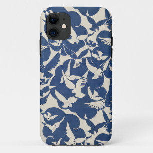 Funda Para iPhone 11 Patrón de palomas