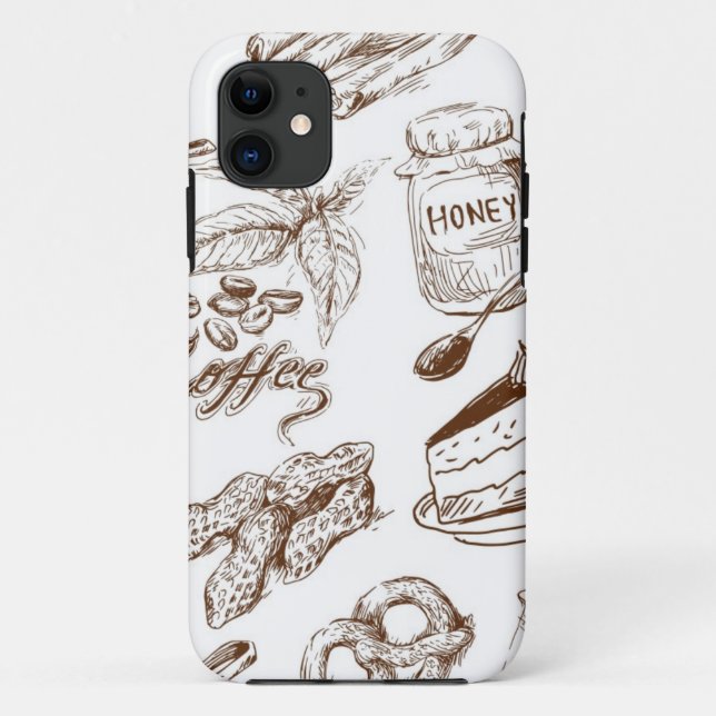 Funda De Case-Mate Para iPhone Patrón de papel (Reverso)