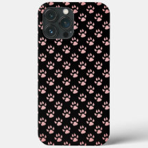 Patrón de patas rosa claro