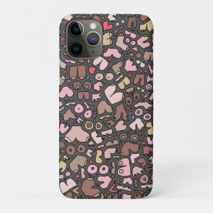 Funda Para iPhone 11 Pro Patrón de pecho neutro
